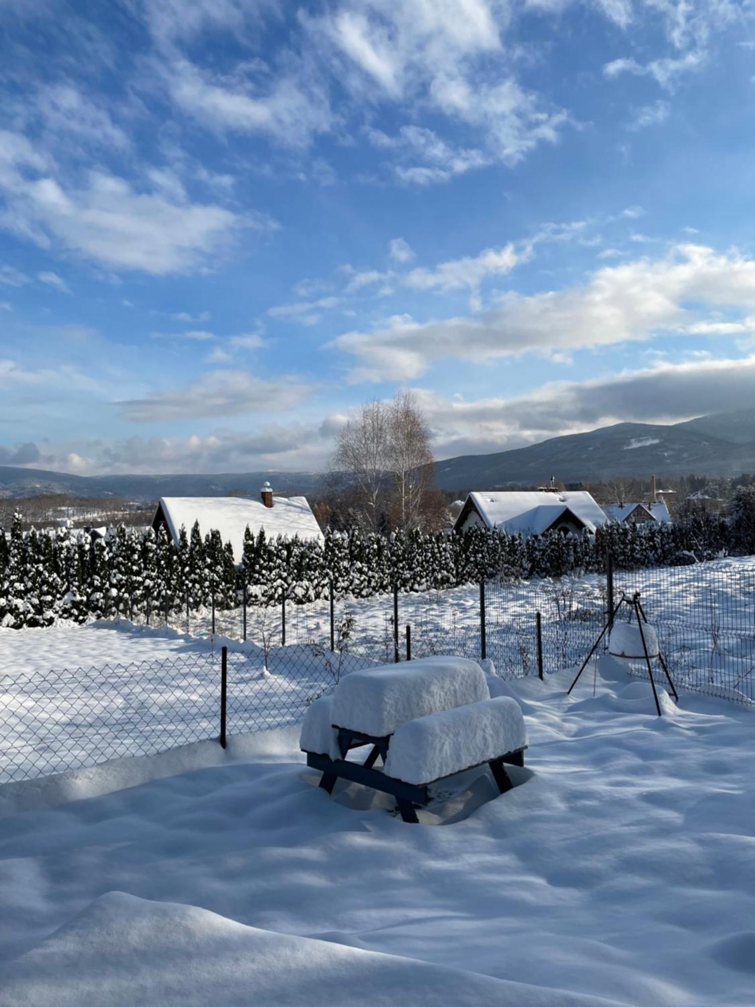 Domek Ale Fajnie - Taras Z Widokiem Na Gory Karpacz Esterno foto